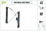 CAM MEKANİZMASI ÖN SOL BMW 3 BREAK F31 SADECE MEKA NİZMA