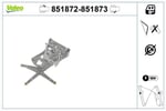 CAM MEKANİZMASI ÖN SOL BMW 7 SERİSİ E38 94>01