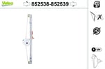 CAM MEKANİZMASI ÖN SOL FORD TRANSIT CUSTOM V362