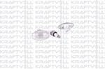 CAMURLUK SINYALI SEFFAF CAMLI FORD TRANSIT V348-V347  06-> 13 (DUYLU )