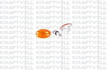 CAMURLUK SINYALI TURUNCU CAMLI FORD TRANSIT V348-V347  06> 13( DUYLU ) 