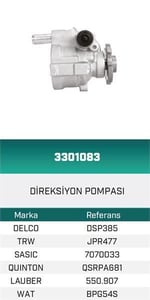 DİREKSİYON POMPASI HİDROLİK 406 3.0 24V HATTAT/HEMA