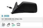DIŞ DİKİZ AYNASI MEKANİK SOL R21 86-94 M002.2008
