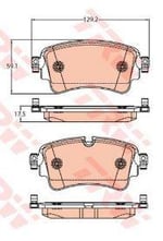 DISK BALATA AUDI A4 2016 ARKA GDB2132
