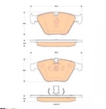 DISK BALATA BMW 5,25D 5,30D 04/2010 -- ON GDB1854
