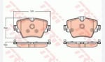 DISK BALATA BMW F45 F46 F48 X1 ON GDB2098