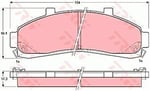 DISK BALATA FORD-EXPLORER 40 ON GDB4010