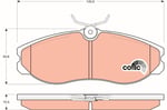 DISK BALATA FORD-MAVERICK-NISSAN-TERRANO ON GDB331