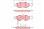 DISK BALATA KIA SEPHIA 15I,18 16V 96-98 ON GDB3224