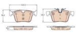 DISK BALATA LAND ROVER DISCOVERY ARKA 2014 GDB2110