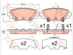 DISK BALATA MAZDA 3 ARKA 2013- GDB3593
