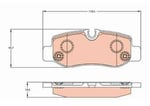 DISK BALATA MERCEDES BENZ V-CLASS-VITO 2014 ARKA GDB2102