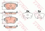 DISK BALATA MERCEDES C-CLASS ARKA  A0004209800 GDB2155