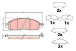 DISK BALATA ON NISSAN NAVARA Y.M