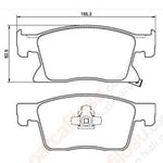 DISK BALATA OPEL ASTRA K 2016 ON GDB2139