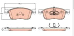 DISK BALATA PEUGEOT EXPERT ON 2016- GDB2169
