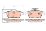 DISK BALATA VOLVO S40 ARKA