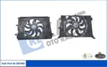 FAN GRUBU FİAT 500×1.4 1.3/1.6/2.0DMTJ 14=> JEEP RENEGADE SUV 1.4 1.6/2.0CRD 14=> (12V 250W 2500RPM) DAVLUMBAZLI FAN MOTORU 12V 250 W 2500 RPM GA220637 FT7611