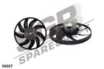 FAN MOTORU CRAFTER 30-35 2E 04.06-12.16 CRAFTER 30-50 2E 2F  04.06-12.16 , MERCEDES BENZ SPRINTER 3T W906 06.06> 5T W906 06.06> 12V-90W/150W SOL