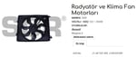 FAN MOTORU DAVLUMBAZLI MEGANE 4 KLİMALI 214810518R