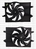 FAN MOTORU KOMPLE (+AC) FIESTA V FUSION 1,25 / 1,4 16V / 1,4TDCI 02>08 MAZDA II MAZDA III 1,25 / 1,4 03