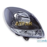 FAR KOMPLE SAĞ MOTORLU RENAULT KANGOO SİYAH ÇERÇEVELİ 2008-2009