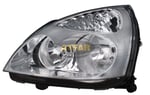 FAR KOMPLE SOL MOTORLU RENAULT CLIO 01-09 KROM ÇERÇEVELİ