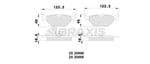 FREN BALATASI ARKA BMW E36 Z3 E32 E34 E36 M3 E34 M5