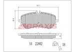 FREN BALATASI ARKA CRAFTER 17 > AMAROK 18 > MAN TGE 17>