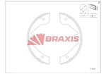 FREN BALATASI ARKA (PARK FRENI PABUCU) W164 05>11 W251 07>14 X164 06>12 , VOLKSWAGEN TOUAREG 02>10 A7 10> Q7 06> CAYENNE 02>10 / RANGE ROVER 02-09