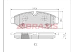 FREN BALATASI ARKA SPRINTER 907 910 211 214 311 314 316 319 414 416 419CDI 18>