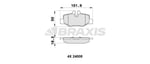 FREN BALATASI ARKA VIANO W639 03> VITO W639 03>