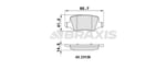 FREN BALATASI ARKA W168 97>04 W169 04>12 W245 08>11 VANEO 414 02>05