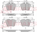 FREN BALATASI ARKA X253 15>19 W205 15>18 S205 15>18 C253 16>19