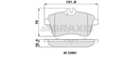 FREN BALATASI ON A-CLASS W169 04>12 B-CLASS W245 05>11