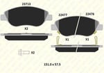 FREN BALATASI ÖN FIAT EGEA HATCHBACK SEDAN SW 22476 194 05 ANS KD13 2247619405ANSKD13