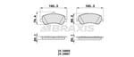 FREN BALATASI ON GLK-CLASS X204 09>15