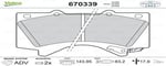 FREN BALATASI ÖN LAND CRUISER V8 J15-J20 08> LEXUS LX 450D 15>LX 570 07>