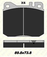 FREN BALATASI ÖN MERCEDES 200/280E W123-W126 20341 175 04 ANS KD13