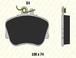 FREN BALATASI ÖN MERCEDES C SERI (W202) SW (S202) 21439 203 24 ANS KD11