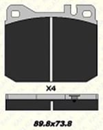 FREN BALATASI ÖN MERCEDES MERCEDES 200/280E W123 W124 W126 TRANSPORTER LT 28/31/35 20392 185 04 ANS KD13