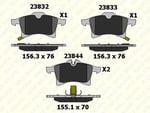 FREN BALATASI ÖN OPEL ADAM ASTRA CLASSIC ASTRA F G H COMBO C CORSA C D E MERIVA A B ZAFIRA A B 23832 200 05 ANS KD13 2383220005ANSKD13