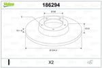 FREN DİSKİ ARKA TAKIM AUDI 100 2.0, 2.0 16V, 2.3, 