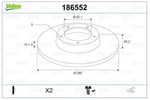 FREN DİSKİ ARKA TAKIM MB V KLASSE V230, V230TD, V2