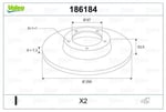 FREN DİSKİ ARKA TAKIM MB W201 TÜM MODELLER 89-92,