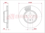 FREN DISKI ON BMW G30 G31 F90 16> X3 G01 F97)17> X4 G02 F98 18> 