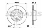 FREN DISKI ON C219 05>10 W211 02>08 S211 03>09