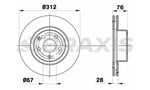 FREN DISKI ON S-CLASS W220 98>05