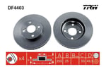 FREN DİSKİ (TAKIM) ÖN COROLLA 1.4-1.6-1.8 VVT-i 01/02