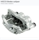 FREN KALİPERİ ÖN SOL IVECO DAILY IV Q:28mm İ.Ğ:48mm